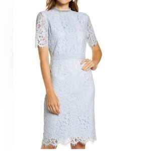 Rachel Parcell NWT Pale Blue midi dress